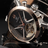 Men's Flywheel Mechanical Watch - Dazpy