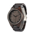 Luxury Quartz Ebony Men's Watch - Dazpy