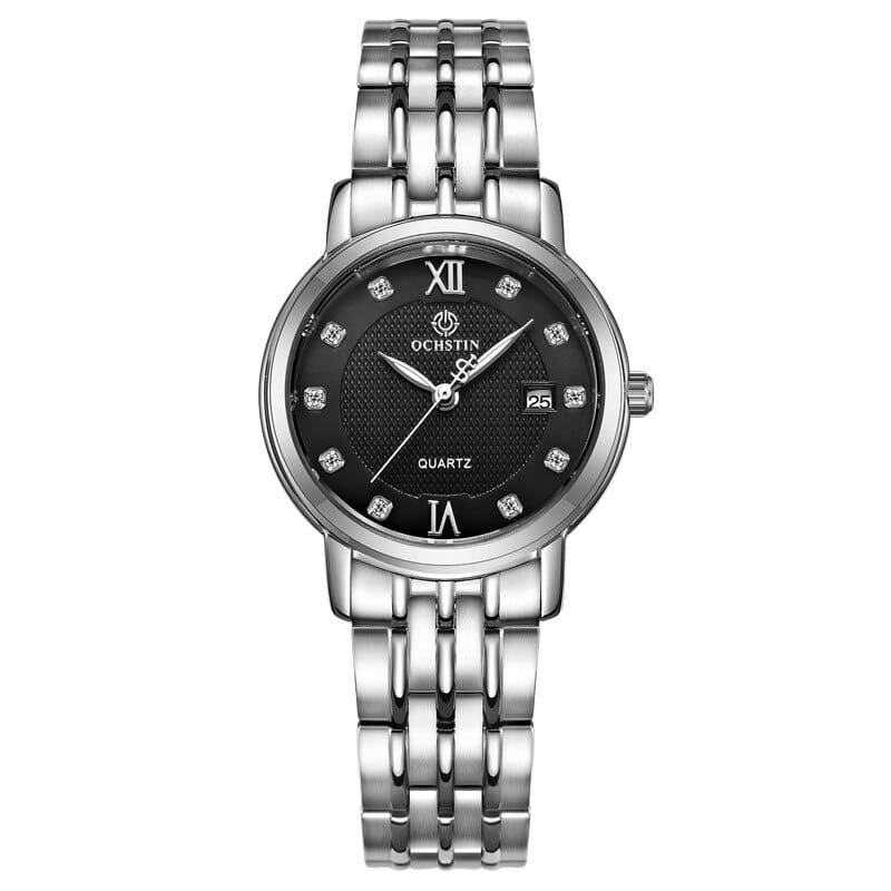 Fashion Quartz Water Resistant Stainless Steel Women's Wristwatch - Dazpy