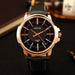 Fashion Men's Watches with Glass Waterproof Dial - Dazpy