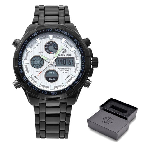 Luxury Digital Watches With Dual Display for Men - Dazpy