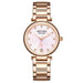 Women's Stainless Steel Diamond Automatic Wristwatch - Dazpy