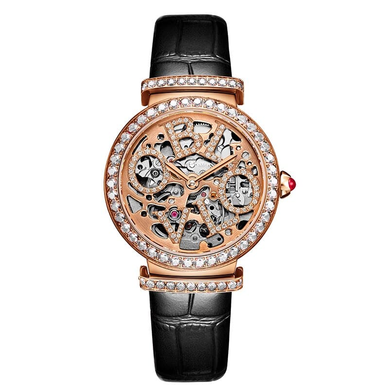 Women's Steel Skeleton Automatic Watches - Dazpy