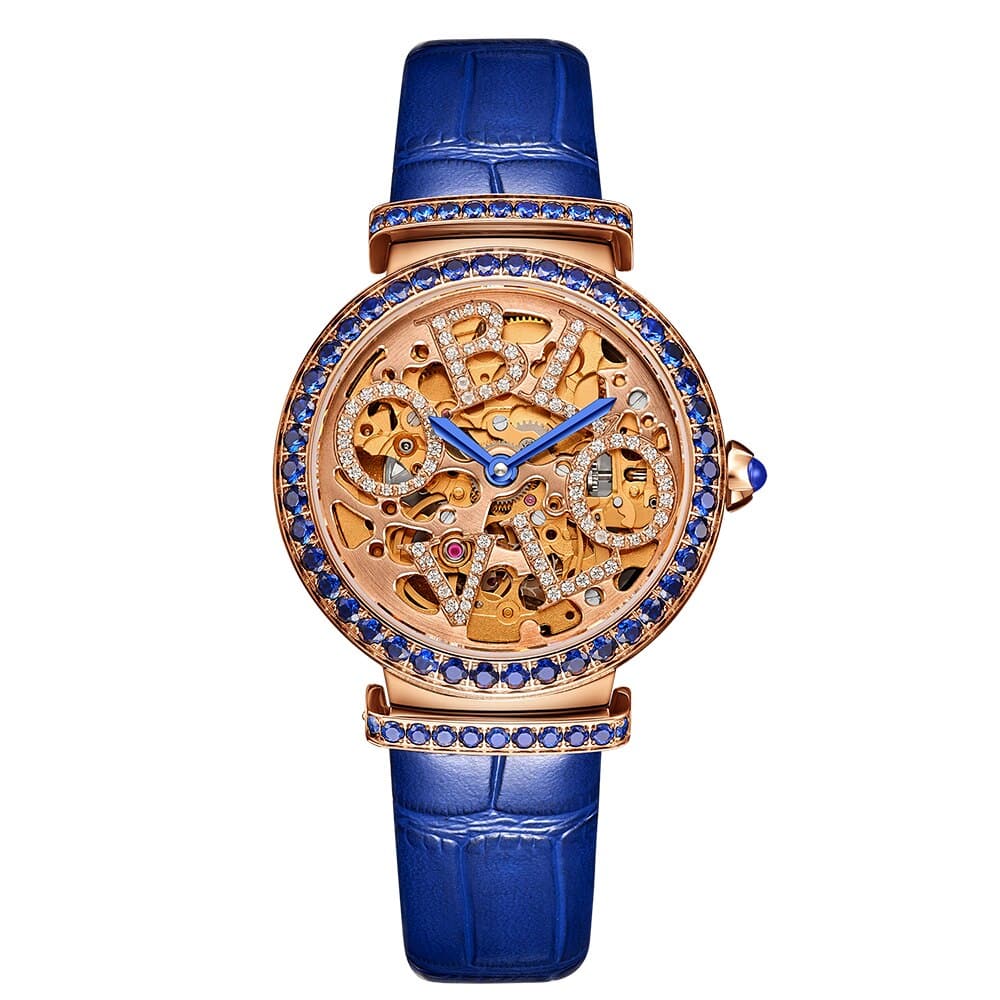 Women's Steel Skeleton Automatic Watches - Dazpy