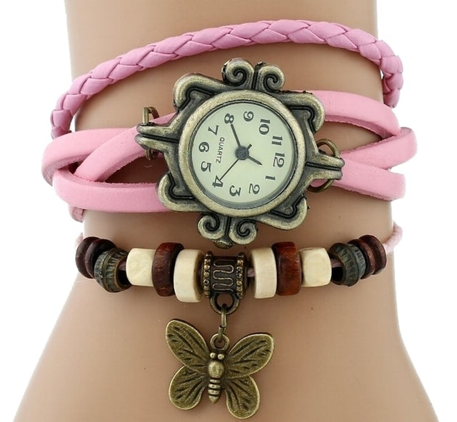 Vintage Watches With Butterfly Pendants - Dazpy