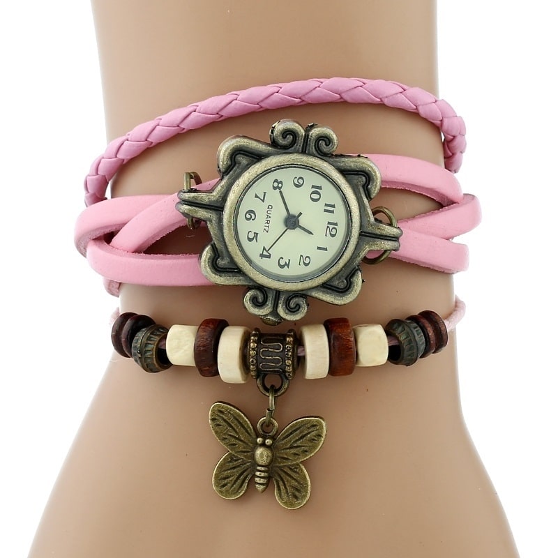 Vintage Watches With Butterfly Pendants - Dazpy