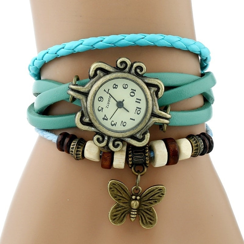 Vintage Watches With Butterfly Pendants - Dazpy