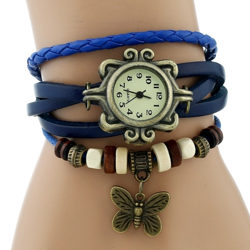 Vintage Watches With Butterfly Pendants - Dazpy