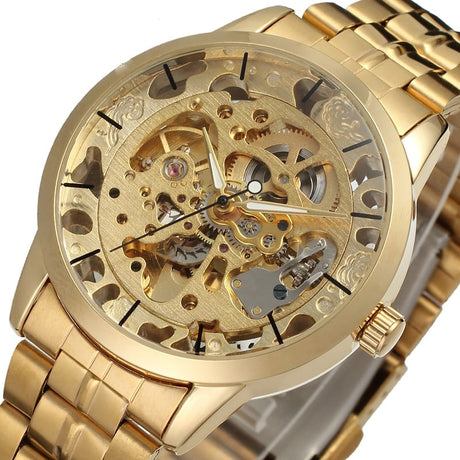 Men's Luxury Mechanical Full Stainless Steel Watches - Dazpy