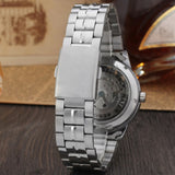 Men's Luxury Mechanical Full Stainless Steel Watches - Dazpy