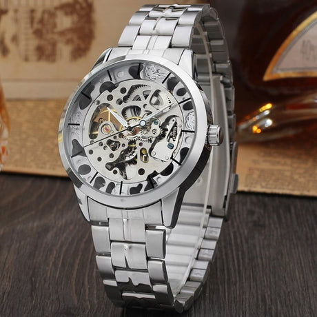 Men's Luxury Mechanical Full Stainless Steel Watches - Dazpy