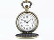 Vintage Bronze Flower Pocket Watch - Dazpy