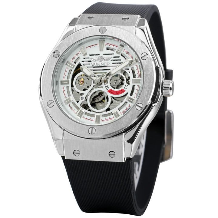 Classy Mechanical Watches for Men with Exposed Skeleton Dial - Dazpy