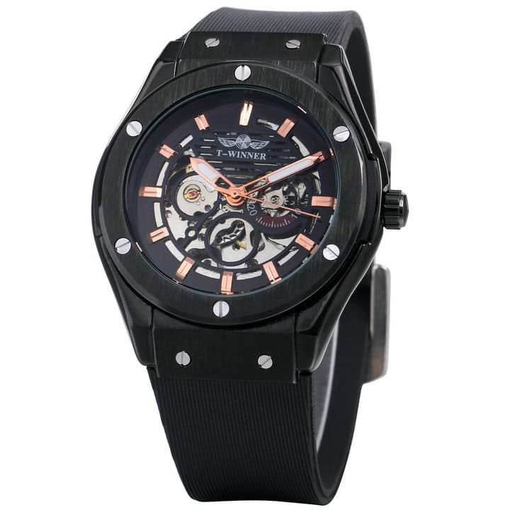 Classy Mechanical Watches for Men with Exposed Skeleton Dial - Dazpy