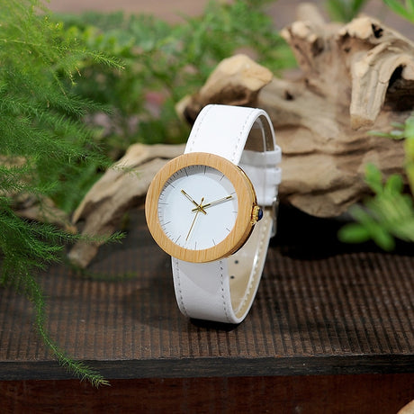 Women's Charming Wooden Watch - Dazpy