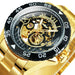 Classy Mechanical Watches for Men with Exposed Skeleton Dial - Dazpy