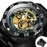 Classy Mechanical Watches for Men with Exposed Skeleton Dial - Dazpy