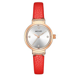 Women's Matte Leather Strap Watches - Dazpy