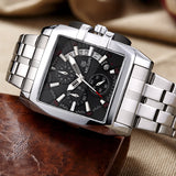 Men's Quartz Stainless Steel Watch - Dazpy