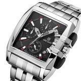 Men's Quartz Stainless Steel Watch - Dazpy