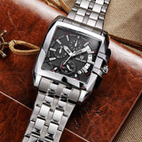 Men's Quartz Stainless Steel Watch - Dazpy