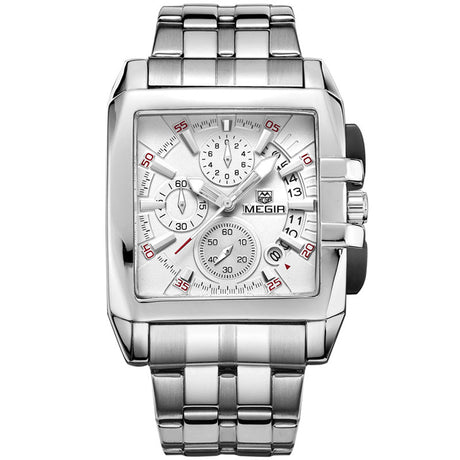 Men's Quartz Stainless Steel Watch - Dazpy