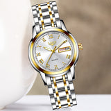 Women's Luxury Stainless Steel Bracelet Watches - Dazpy