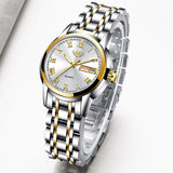 Women's Luxury Stainless Steel Bracelet Watches - Dazpy