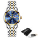 Women's Luxury Stainless Steel Bracelet Watches - Dazpy