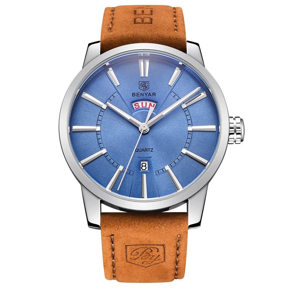 Fashion Casual Water Resistant Quartz Men's Watch - Dazpy