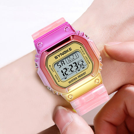 Women's Gradient Color LED Sports Watches - Dazpy