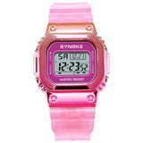 Women's Gradient Color LED Sports Watches - Dazpy