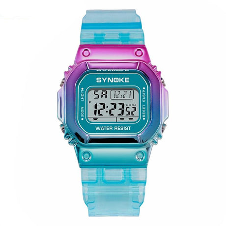 Women's Gradient Color LED Sports Watches - Dazpy