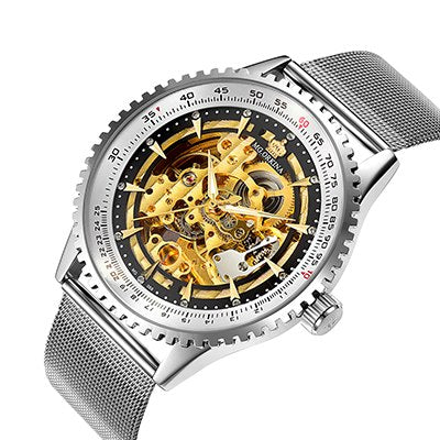 Men's Stainless Steel Mechanical Watches - Dazpy