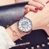 Quartz Wrist Watch with Arabic Numerals - Dazpy