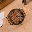 Men's Wood Quartz Watches - Dazpy