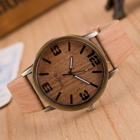 Men's Wood Quartz Watches - Dazpy