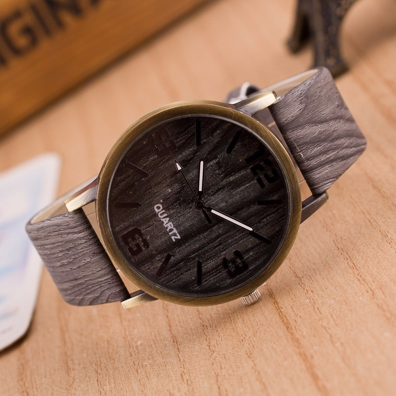 Men's Wood Quartz Watches - Dazpy