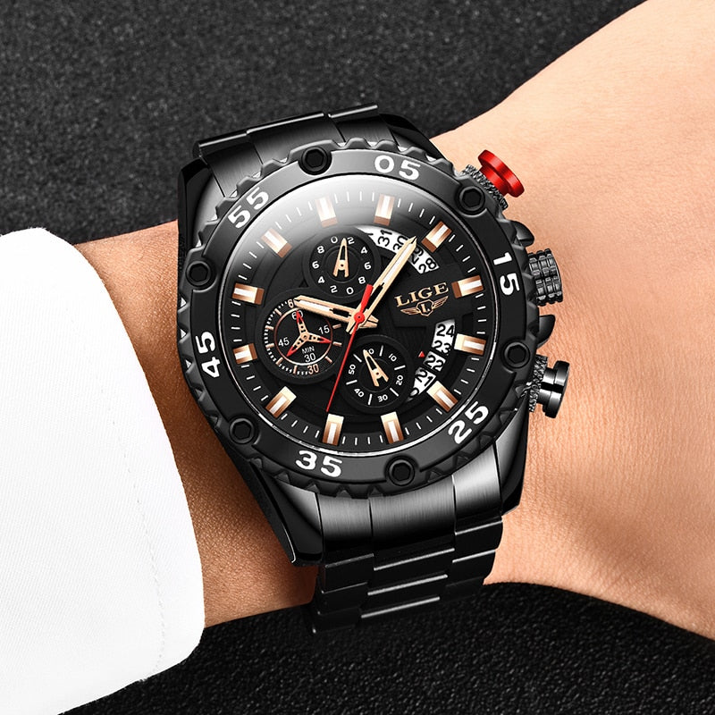 Men's Waterproof Luxury Watch - Dazpy