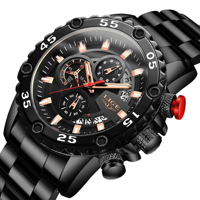 Men's Waterproof Luxury Watch - Dazpy