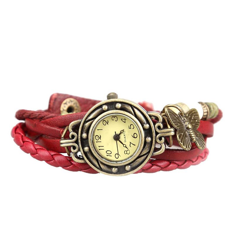 Women's Retro Style Multi-Layer Bracelet Watch - Dazpy