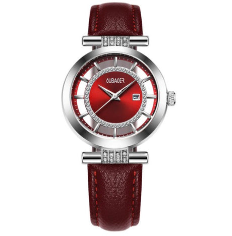 Transparent Dial and Leather Band Watches - Dazpy