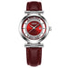 Transparent Dial and Leather Band Watches - Dazpy