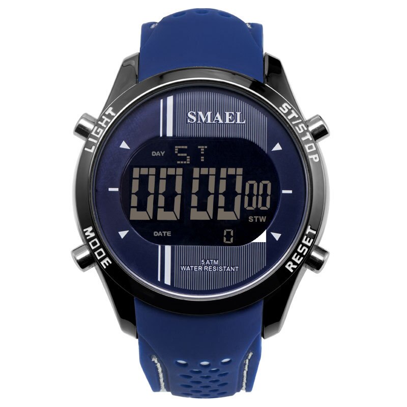 Men's Contrast Design LED Smart Watches - Dazpy