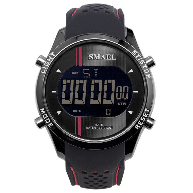 Men's Contrast Design LED Smart Watches - Dazpy