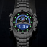 Men's Stainless Steel Tactical Watches - Dazpy