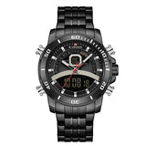 Men's Stainless Steel Tactical Watches - Dazpy