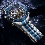 Men's Stainless Steel Racer Watches - Dazpy