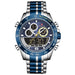 Men's Stainless Steel Racer Watches - Dazpy