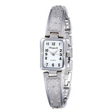 Women's Patterned Stainless Steel Bracelet Watch - Dazpy